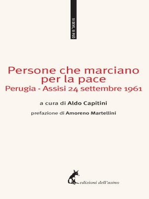 cover image of Persone che marciano per la pace Perugia